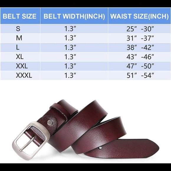 Fashion Womens Leather Belts SUOSDEY with Pin Buckle Waist Belt for Jeans Pants